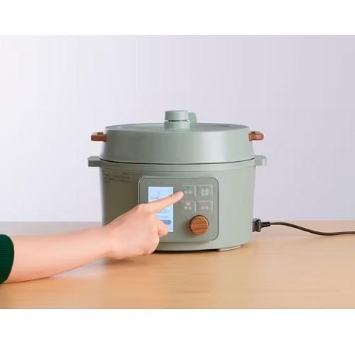 アイリスオーヤマ 電気圧力鍋 3L PMPC-MB3-C ヘルシープラス 電気圧力鍋 3.0L 自動メニュー108種 PMPC-MB3-C アイボリー