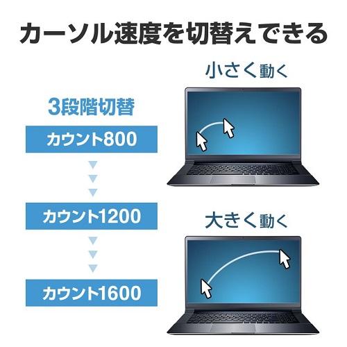 サンワサプライ BluetoothブルーLEDマウス（5ボタン） MA-BB509BK｜ksdenki｜04