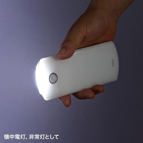サンワサプライ LEDセンサーライト(壁コンセント用) USB-LED01N｜ksdenki｜04