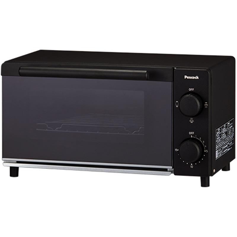 PEACOCK ピーコック魔法瓶工業 オーブントースター WGT-10(B) ブラック 買取価格比較