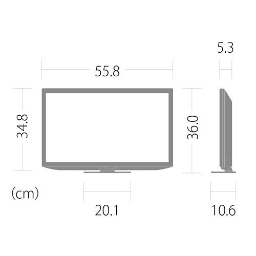 SHARP（シャープ） 24V型　液晶テレビ　AQUOS（アクオス） 2T-C24DE-B｜ksdenki｜02