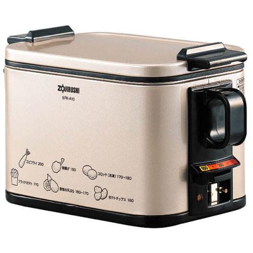 ZOJIRUSHI 象印マホービン 電気フライヤー あげあげ EFK-A10の商品画像（Yahoo!ショッピング）