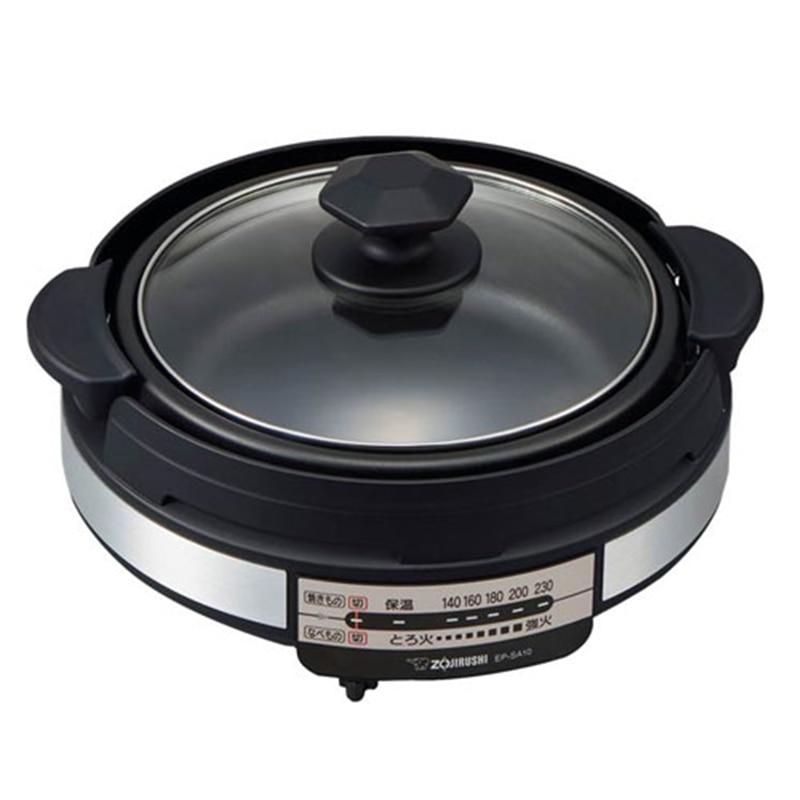 象印 ZOJIRUSHI グリル鍋 あじまる EP-SA10-BA ブラックの商品画像（Yahoo!ショッピング）