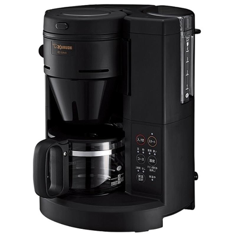 象印 ZOJIRUSHI 全自動コーヒーメーカー EC-SA40-BA ブラックの商品画像（Yahoo!ショッピング）