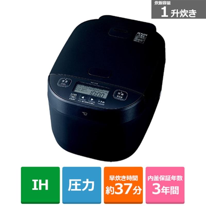 ZOJIRUSHI 象印マホービン 圧力IH炊飯器 豪熱大火力 NW-YD18-BA ブラックの商品画像（Yahoo!ショッピング）
