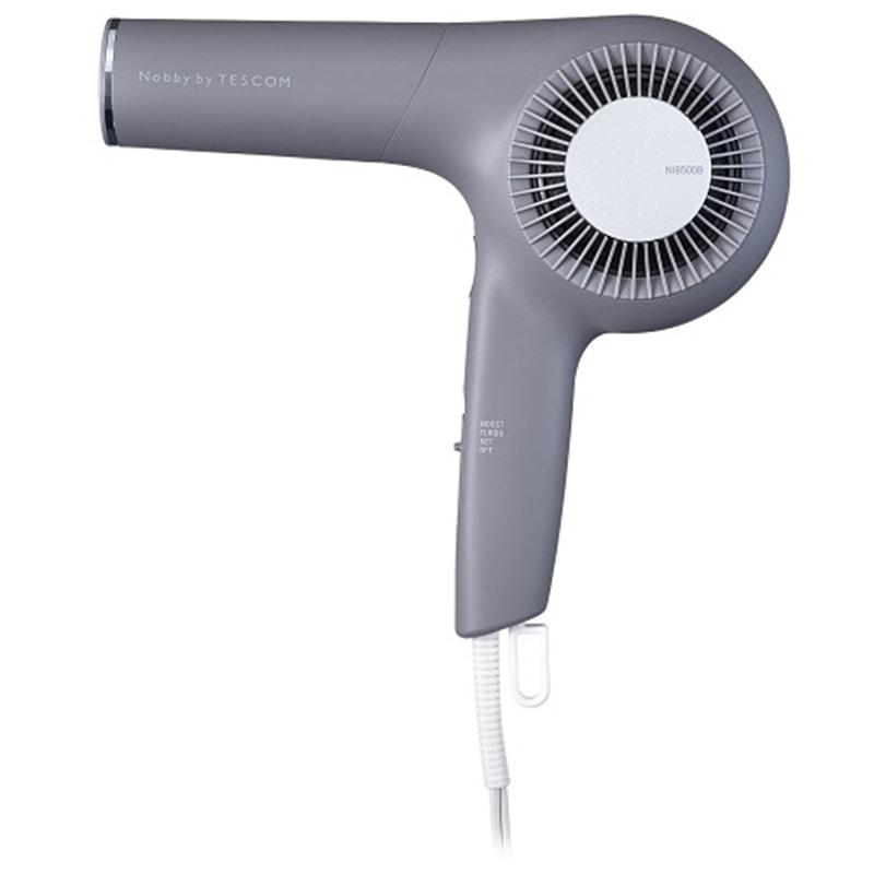 TESCOM テスコム プロフェッショナル プロテクトイオン ヘアドライヤー Nobby by TESCOM NIB500B-H スモーキーグレーの商品画像（Yahoo!ショッピング）
