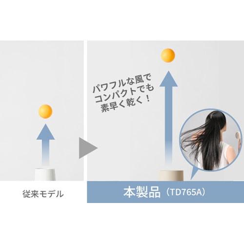 TESCOM （テスコム） プロテクトイオンヘアドライヤー TD765A-Cの画像