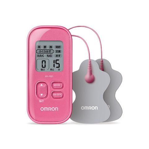 オムロン 卸売り 低周波治療器 新作アイテム毎日更新 HV-F021-PK ピンク