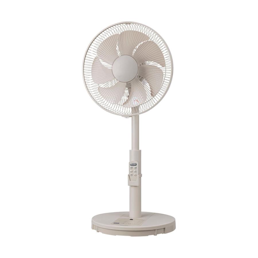 ユアサプライムス タッチストップ DCリビング扇風機 YT-DS3431HFR(C