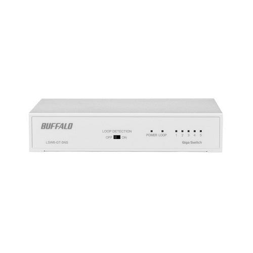 バッファロー（Buffalo） スイッチングＨＵＢ LSW6-GT-5NS/WH｜ksdenki｜02