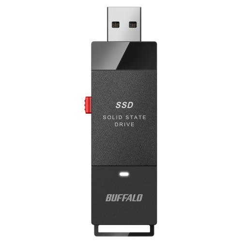 バッファロー（Buffalo） スティックSSD SSD-PUT500U3-BKA