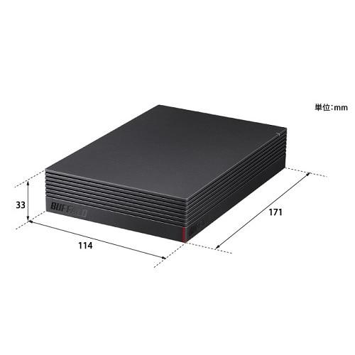 BUFFALO（バッファロー） 外付けHDD HD-EDS2U3-BE : ケーズデンキ