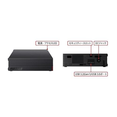バッファロー（Buffalo） 外付けHDD HD-EDS6U3-BE_3