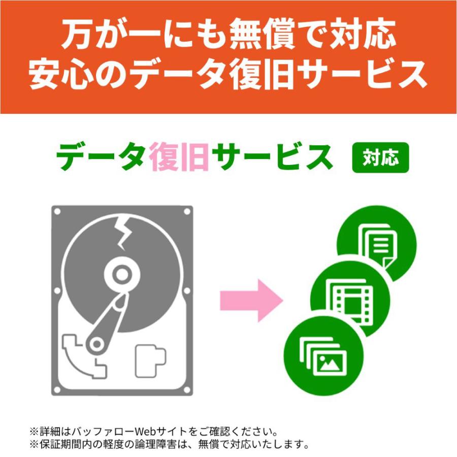 バッファロー（Buffalo） 外付けHDD HD-SGDAシリーズ HD-SGDA6U3-B