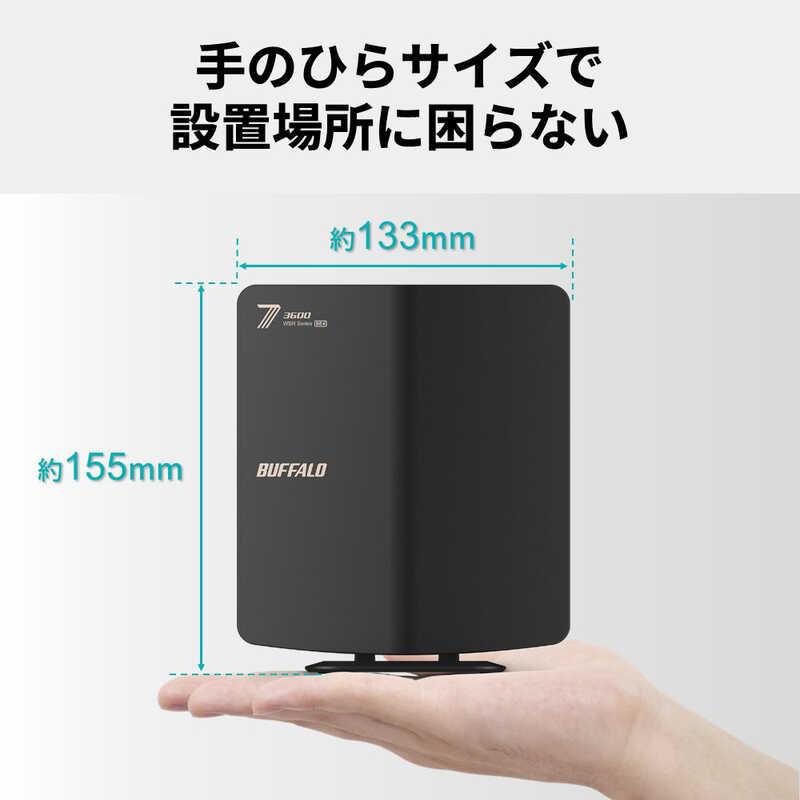 バッファロー（Buffalo） WSR3600BE4P-BK Wi-Fi 7(11be)対応デュアル