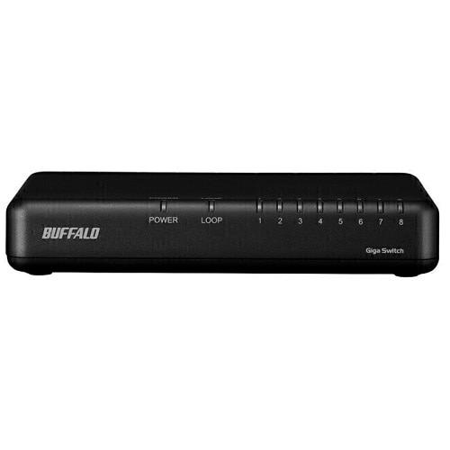 バッファロー（Buffalo） Giga対応 スイッチングハブ 8ポート