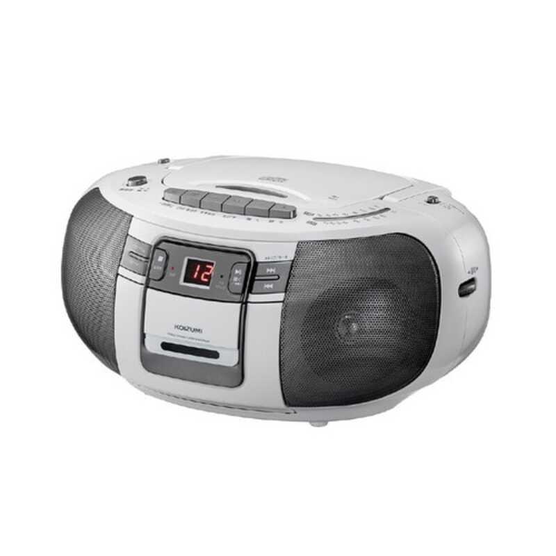SONY／ラジカセ／CF-1600／カバー付／メンテナンス済み／ケアセット付属 小泉 SAD-4947/W CDステレオラジカセ ホワイト : ケーズデンキ Yahoo