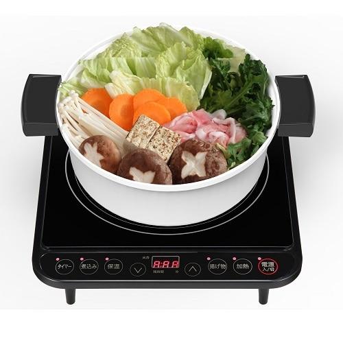 A8472【お買い得商品‼】YAMAZEN 山善 2023年製 IHコンロ IH調理器 電磁調理器 据え置き型  KS-IH22S-BK 山善 卓上型IH調理器｜KS-IH22S-BK｜[通販]ケーズデンキ