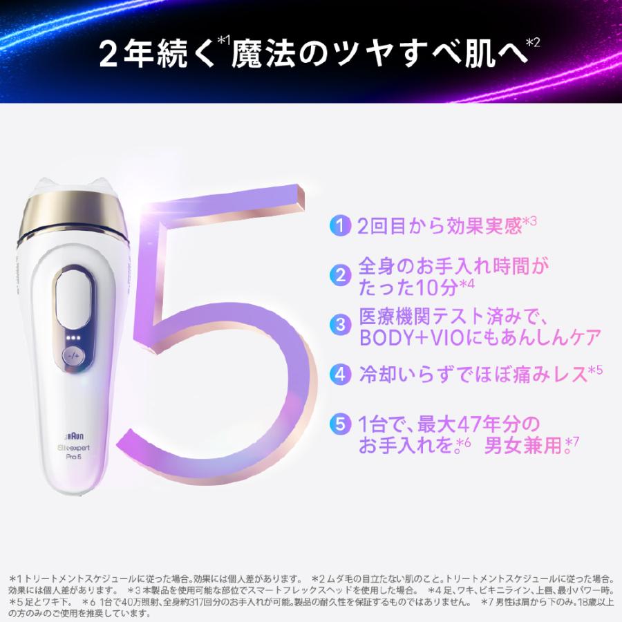 BRAUN（ブラウン） 光美容器（交流式） シルクエキスパート Pro5 PL