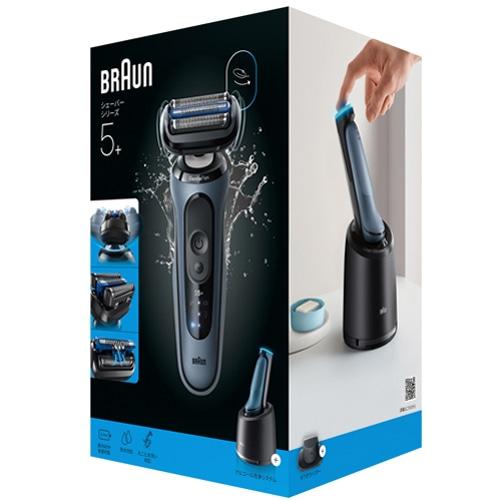 BRAUN（ブラウン） 3枚刃シェーバー シリーズ5＋ 洗浄機付きモデル