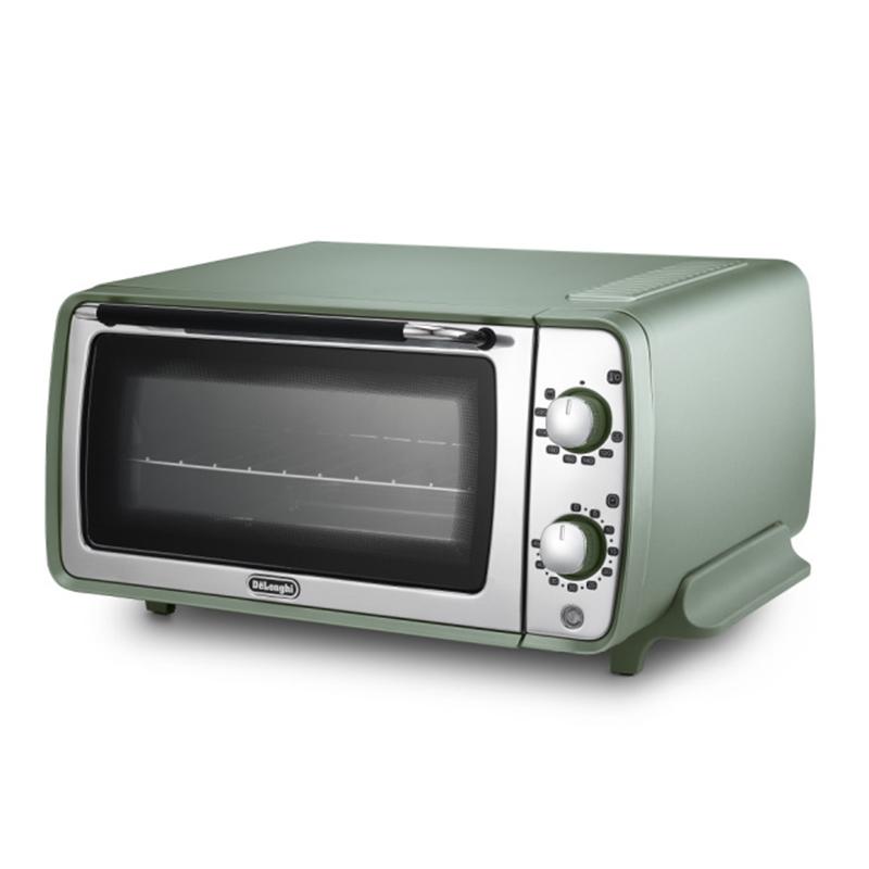 人気カラーの デロンギ オーブン&トースター EOI408J-GR グリーン トースター
