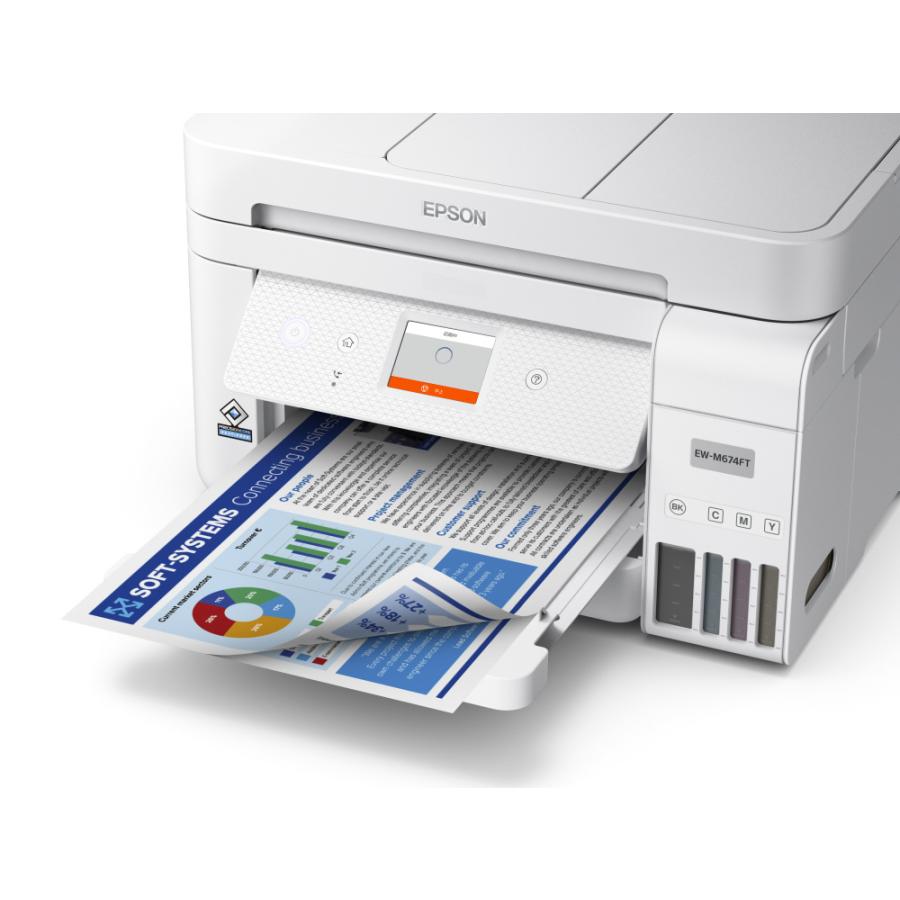 エプソン（EPSON） インクジェットA4カラー複合機 EW-M674FT