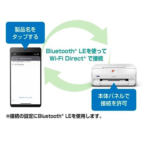 EPSON（エプソン） インクジェットA4カラー複合機 EP-717A