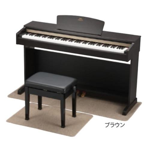 PEACOCK 電子ピアノ用防振マット DP-MAT-BR : ケーズデンキ