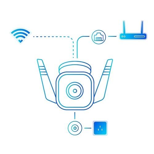 TP-Link TP-Link（ティーピーリンク） 屋外セキュリティWiFiカメラ