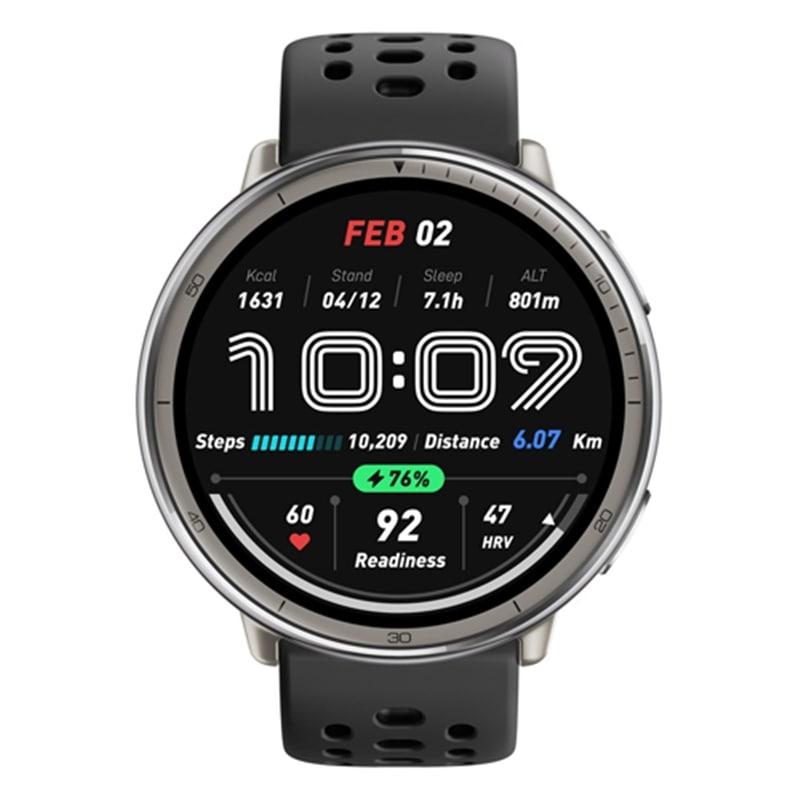 Zepp Health Amazfit Active 2 スタンダードバージョン [ブラックシリコン]の商品画像（Yahoo!ショッピング）