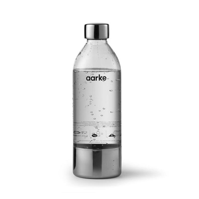 無料配達 アールケ カーボネーター専用ボトル Carbonator 公式ショップ PET Water Bottle 800ml AA-1013 スチールシルバー