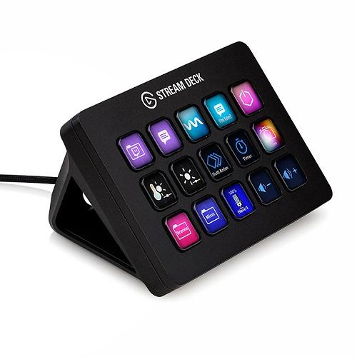 新品未使用☆ Elgato エルガト Stream Deck ストリームデッキ Stream Deck Scissor Keys | Precision 15-Key Control Pad | Elgato