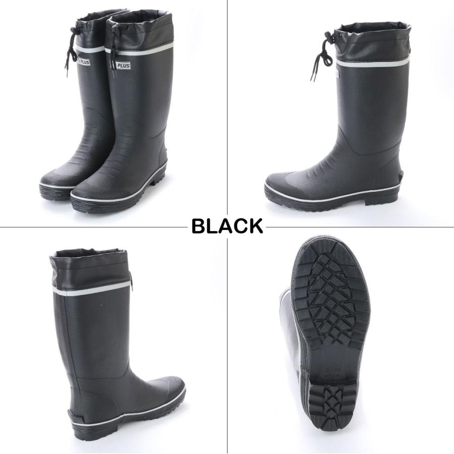 メンズ レインブーツ ラバーブーツ ワークブーツ 作業用 長靴 ゴム長靴
