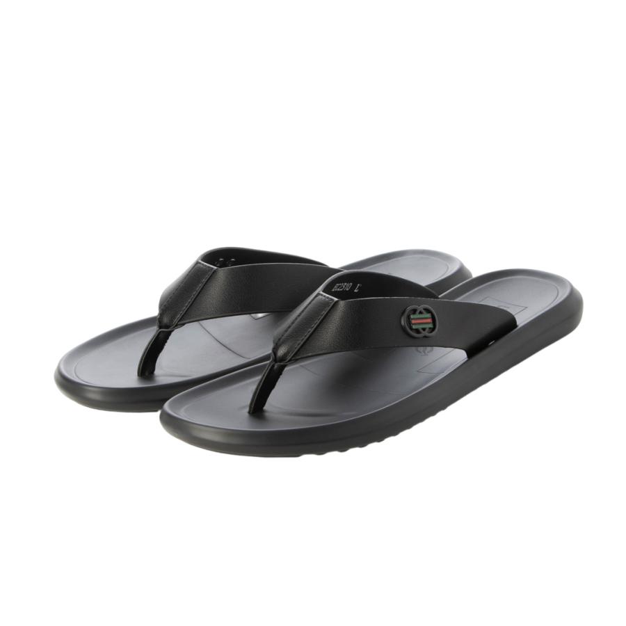 メンズ マイクロファイバー レザー サンダル トングサンダル ビーチ