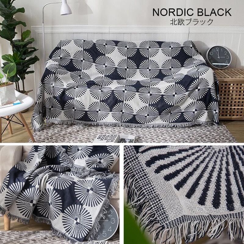 驚きの価格が実現 180 230 Cm マルチカバー 北欧 おしゃれ 厚手 洗える 長方形 ソファーカバー ベッドカバー エスニック オルテガ 総柄 白 ソファカバー ベッドスプレッド Supplystudies Com