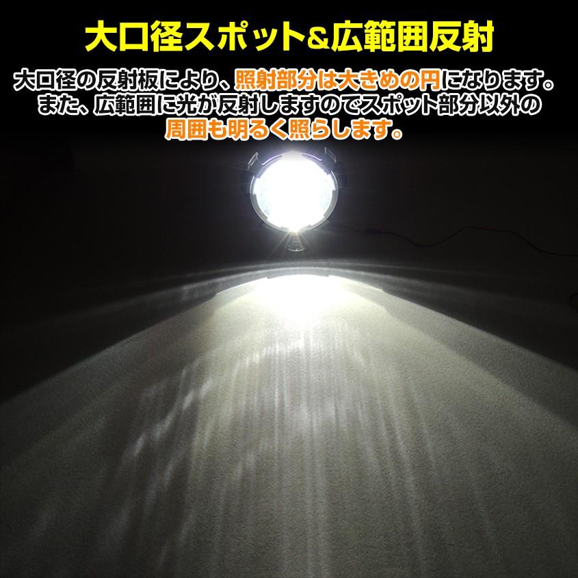 HID サーチライト 船 ボート 船舶 漁船 重機 防水  55w 12v 24v 兼用 大型 大口径 スポットタイプ 照射距離500m｜ksgarage｜05