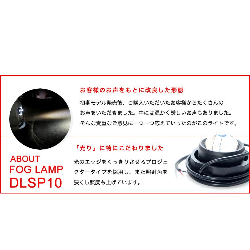 K'sガレージ フォグランプ 後付け 汎用 丸目 LED フォグ