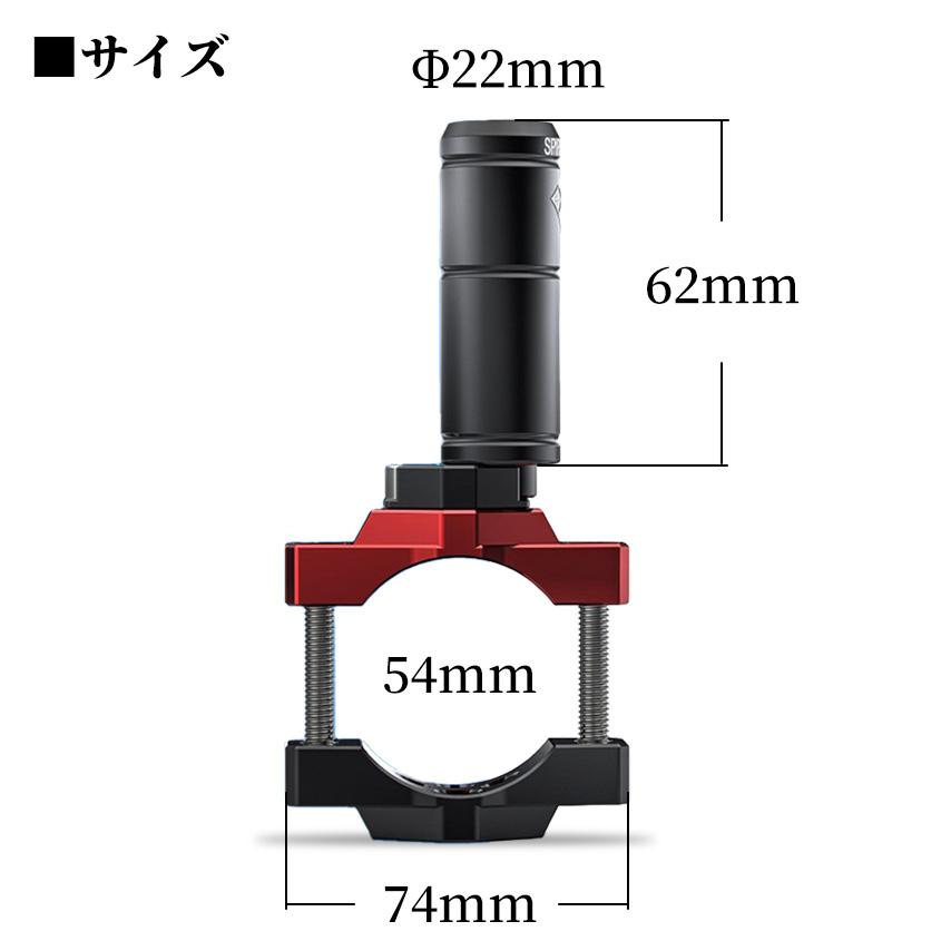 K'sガレージ フォグランプ ステー 2個 54mm パイプステー 増設 K'sガレージ フォグランプ ステー 2個 54mm パイプステー 増設