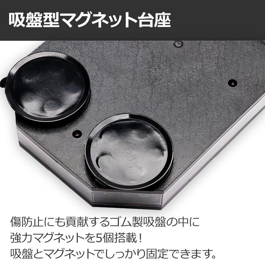K'sガレージ LED 回転灯 オレンジ 38パターン DC 12v 24v シガー