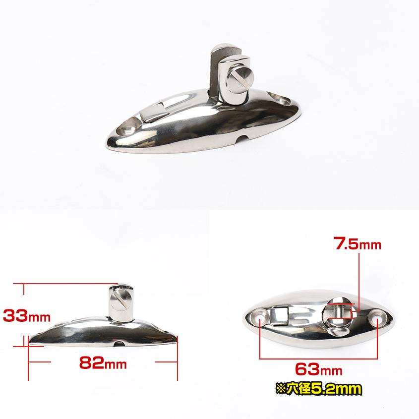 K'sガレージ SUS316ステンレス パイプジョイント フォークベース K'sガレージ SUS316ステンレス パイプジョイント フォークベース
