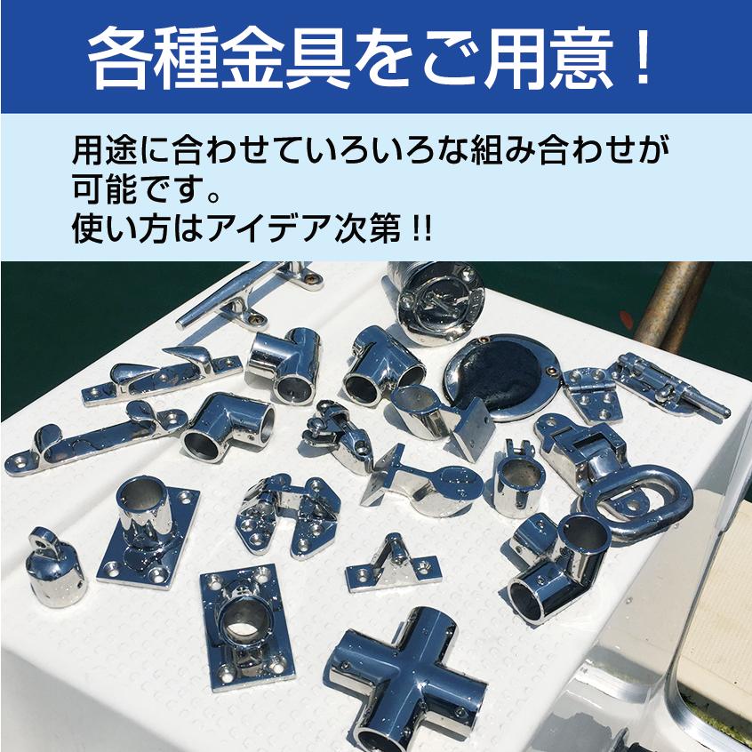 リールワインダー 自作 リール 糸巻き機 DIY (リールシート 2個) 25mm パイプ用 sus316 ステンレス ライン 巻替え ドラグチェッカー 台座｜ksgarage｜06