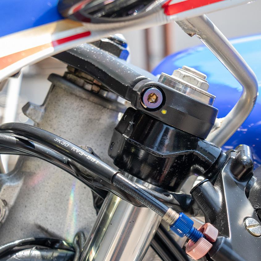 NSR250R（MC21）アップハンドル化用パーツ NSR250R MC21 アップハンドル トップブリッジ NSR250-MC21のバー