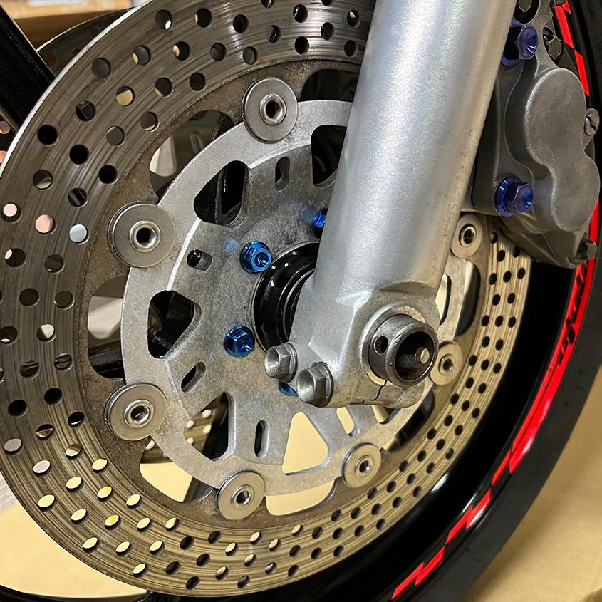 NSR 250のホイール ホンダ（HONDA） NSR250R2型前期 フロントホイール NSR250R前後