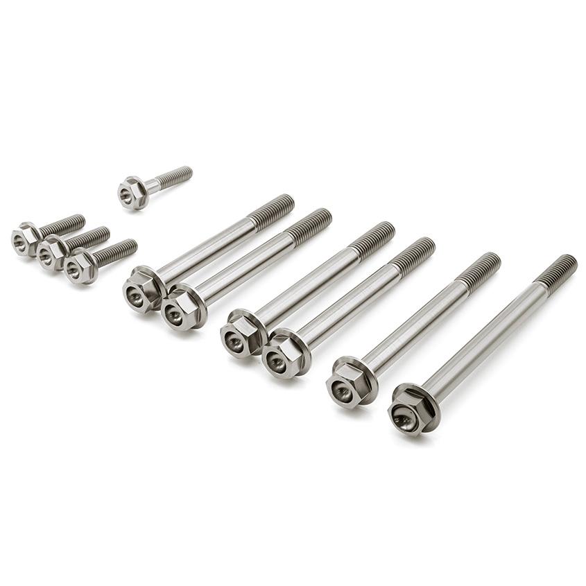 NSR250RSE MC21 純正クランクケース 上下 K'sガレージ NSR250 R. クランクケースカバー周り チタンボルト