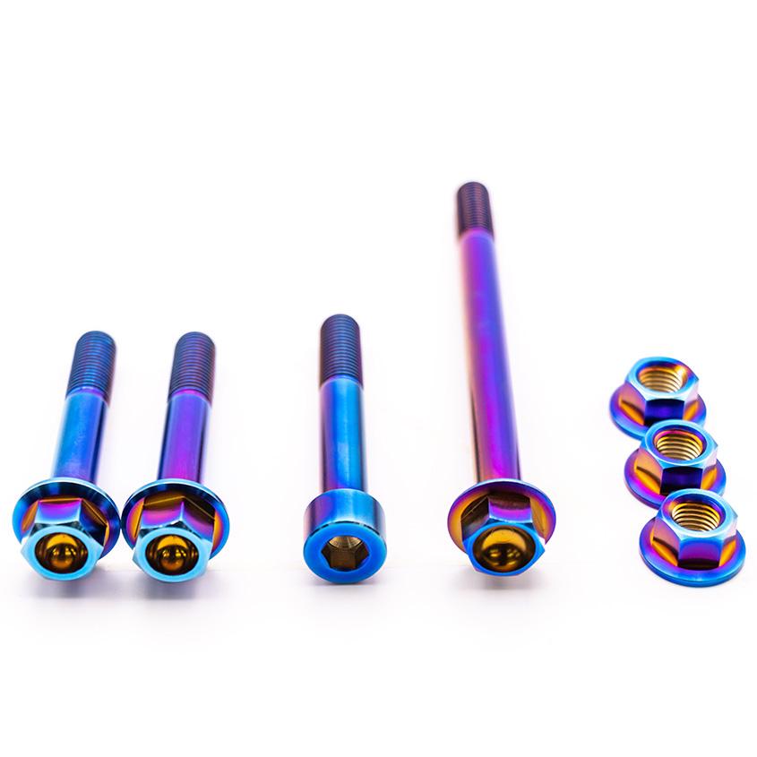 CD 5種類 各種販売可能 K'sガレージ チタンボルト NSR250R MC28 リアサス リンクプレート