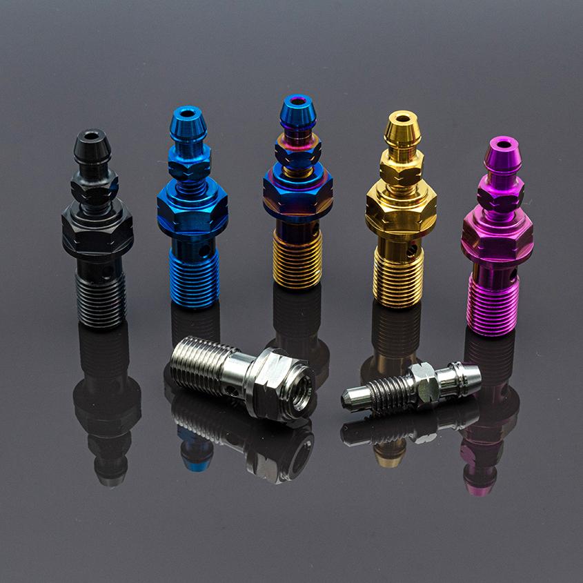 K'sガレージ チタン バンジョーボルト エアーブリーダー一体 K'sガレージ チタン バンジョーボルト エアーブリーダー一体