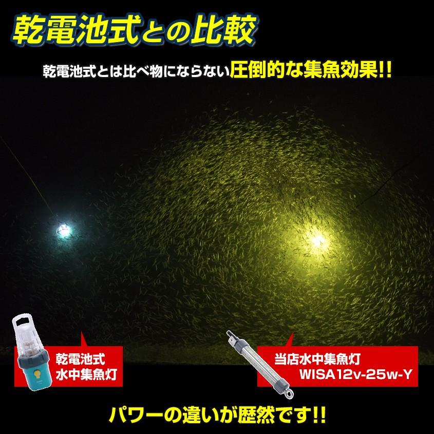 K'sガレージ シラスウナギ 漁 専用色 レモンイエロー 水中灯 25w K'sガレージ シラスウナギ 漁 専用色 レモンイエロー 水中灯 25w