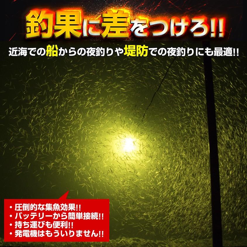 K'sガレージ 水中集魚灯 シラスウナギ 専用色 イエロー 60w K'sガレージ 水中集魚灯 シラスウナギ 専用色 イエロー 60w