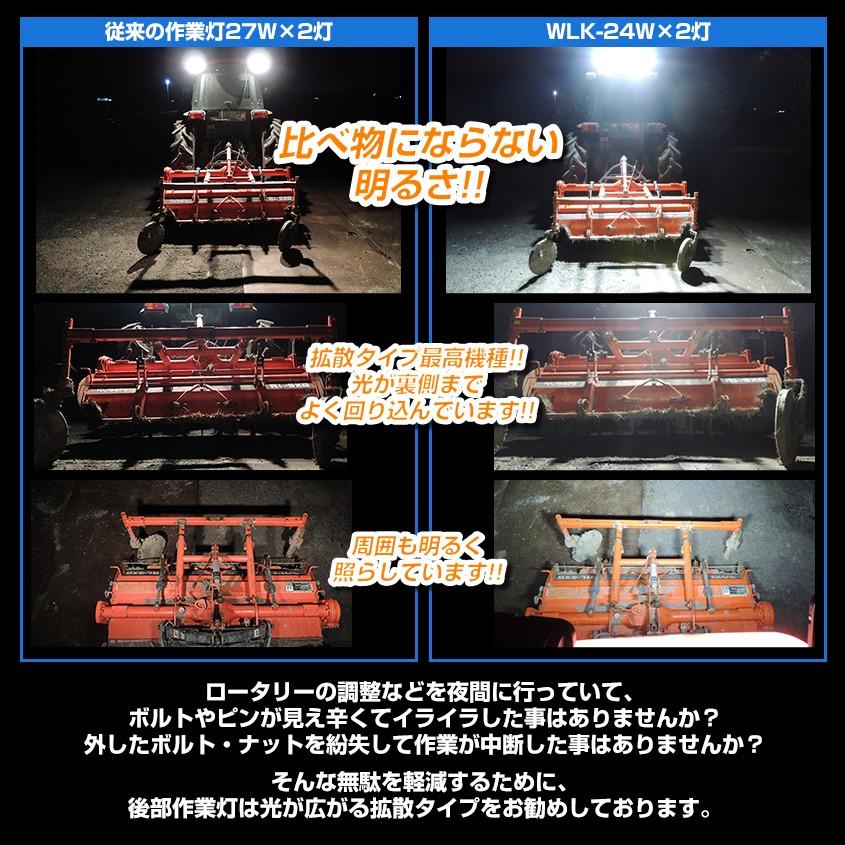 K'sガレージ 作業灯 LED 12v 24v 兼用 ワークライト 広角 拡散 K'sガレージ 作業灯 LED 12v 24v 兼用 ワークライト 広角 拡散