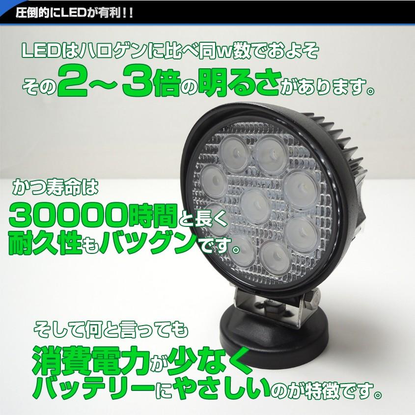 K'sガレージ 訳あり品 作業灯 LED 12v 24v 兼用 ワークライト K'sガレージ 訳あり品 作業灯 LED 12v 24v 兼用 ワークライト